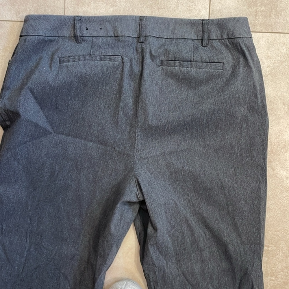 Fashion Bug, Woman’s Dress Pants, Sz 18WP, Dark Grey, boot cut - Picture 4 of 5